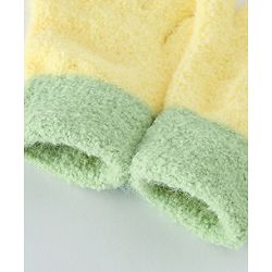 Babyhug Color Block Gloves - Yellow