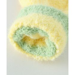 Babyhug Color Block Gloves - Yellow