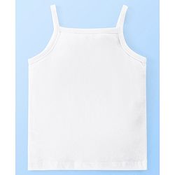 Babyhug 100% Cotton Slip Solid Pack of 3 - White