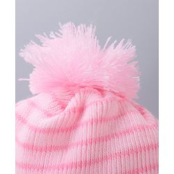 Babyhug Woolen Cap Pink - Diameter 11.5 cm