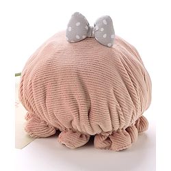 Babyhug Woollen Cap With Bow  - Pink