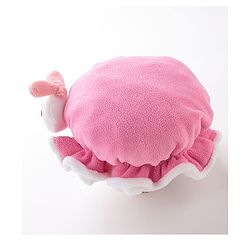 Babyhug Woollen Cap With Bunny Applique - Dark Pink