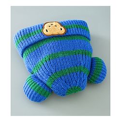 Babyhug Woolen Cap Blue - Diameter 11.5 cm