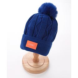 Babyhug Woollen Cap - Blue