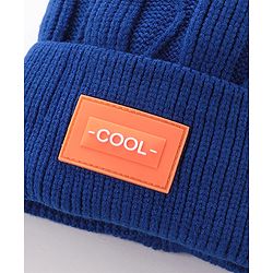 Babyhug Woollen Cap - Blue