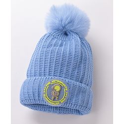 Babyhug Woollen Cap Blue Large - Diameter 12 cm