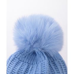 Babyhug Woollen Cap Blue Large - Diameter 12 cm