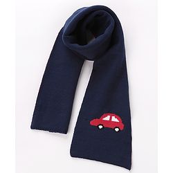 Babyhug Woolen Cap Gloves & Muffler Set - Red