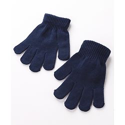 Babyhug Woolen Cap Gloves & Muffler Set - Red