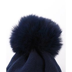 Babyhug Woolen Cap Gloves & Muffler Set - Red