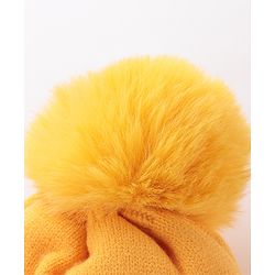 Babyhug Woolen Cap Gloves & Muffler Set - Red