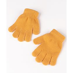 Babyhug Woolen Cap Gloves & Muffler Set - Red