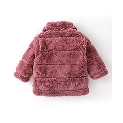 Babyhug Full Sleeves Solid Hooded Jacket- Maroon