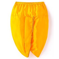 Babyhug Woven Full Sleeves Jamna Set with Forehead Cap & Waistband - Yellow