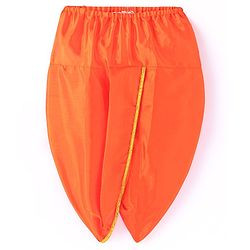Babyhug Woven Full Sleeves Jamna Set with Forehead Cap & Waistband - Yellow