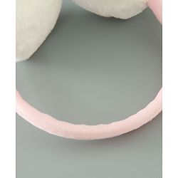 Babyhug Ear Muffs With Applique - Pink