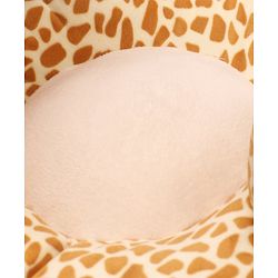 Babyhug Cat Shaped Soft Seat - Brown & White