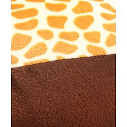Babyhug Giraffe Shaped Soft Seat - Brown(Color May Vary)