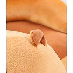 Babyhug Cat Shaped Soft Seat - Brown & White