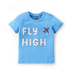 Babyhug Cotton Knit  Half Sleeves Plane Print T-Shirts Pack of 5 - Multicolor