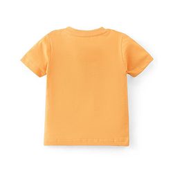 Babyhug Cotton Knit  Half Sleeves Plane Print T-Shirts Pack of 5 - Multicolor