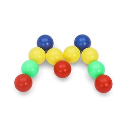 Babyhug Plastic Balls Pack of 50 - Multicolour
