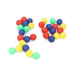 Babyhug Plastic Balls Pack of 50 - Multicolour