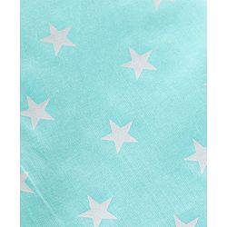 Babyhug 100% Cotton Woven Sleeveless Jhablas Star Print Pack of 5 - Pink Green & Blue