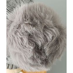 Babyhug Woolen Cap Grey - Diameter 11.5 cm