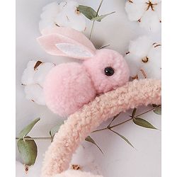 Babyhug Ear Muffs with Rabbit Design - Pink
