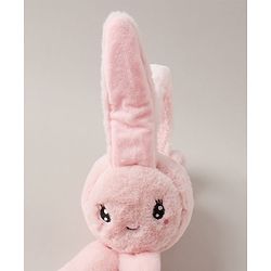 Babyhug Ear Muffs with Bunny Design - Pink