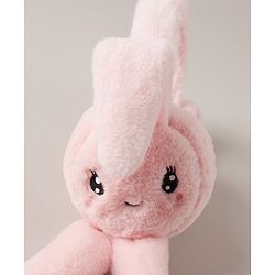 Babyhug Ear Muffs with Bunny Design - Pink