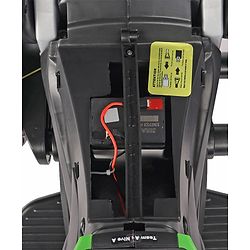 Babyhug Battery Operated Three Wheel Ride on Bike  Green | With Music & Lights| Pre-loaded Music with USB & AUX| Easy to Assemble| Comfortable Seat| Easy to Operate| Rechargeable Battery