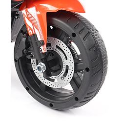 Babyhug Battery Operated Three Wheel Ride on Bike  Red | With Music & Lights| Pre-loaded Music with USB & AUX| Easy to Assemble| Comfortable Seat| Easy to Operate| Rechargeable Battery