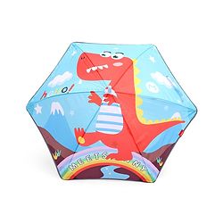 Babyhug Unisex Dinosaur Print Kid's Umbrella - Multicolor
