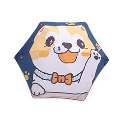 Babyhug Unisex Cat Print Kid's Umbrella - Multicolor