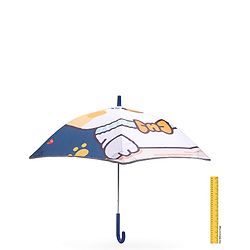 Babyhug Unisex Cat Print Kid's Umbrella - Multicolor