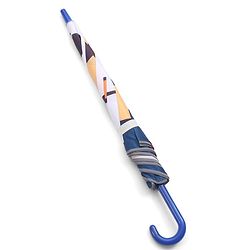 Babyhug Unisex Cat Print Kid's Umbrella - Multicolor