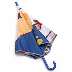 Babyhug Unisex Cat Print Kid's Umbrella - Multicolor