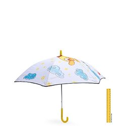 Babyhug Unisex Plane Print Kids Umbrella - Multicolour