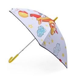 Babyhug Unisex Plane Print Kids Umbrella - Multicolour