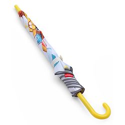 Babyhug Unisex Plane Print Kids Umbrella - Multicolour