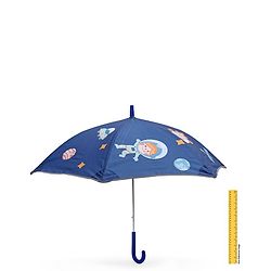 Babyhug Unisex Space Print Kids Umbrella - Multicolor