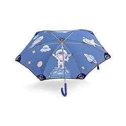 Babyhug Unisex Space Print Kids Umbrella - Multicolor