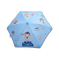 Babyhug Unisex Space Print Kids Umbrella - Multicolor