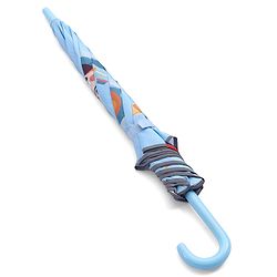 Babyhug Unisex Space Print Kids Umbrella - Multicolor
