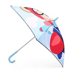 Babyhug Unisex Racer Print Kids Umbrella - Multicolor