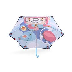 Babyhug Unisex Racer Print Kids Umbrella - Multicolor