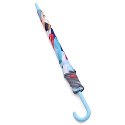 Babyhug Unisex Racer Print Kids Umbrella - Multicolor