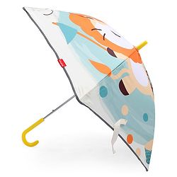 Babyhug Unisex Lion Print Kids Umbrella - Multicolor